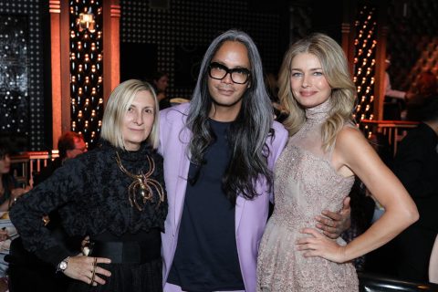 Grimanesa Amoros, Sutan Amrull and Paulina Porizkova attend the Choose Creativity Awards at Edison Ballroom